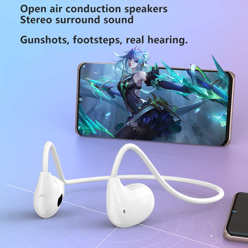 VV4 Air Conduction Bluetooth 5.3 Open-Ear Headphones Lightweight Dual Mode Earphones VV4 Air Conduction Bluetooth 5.3 Open-Ear Headphones Lightweight Dual Mode Earphones